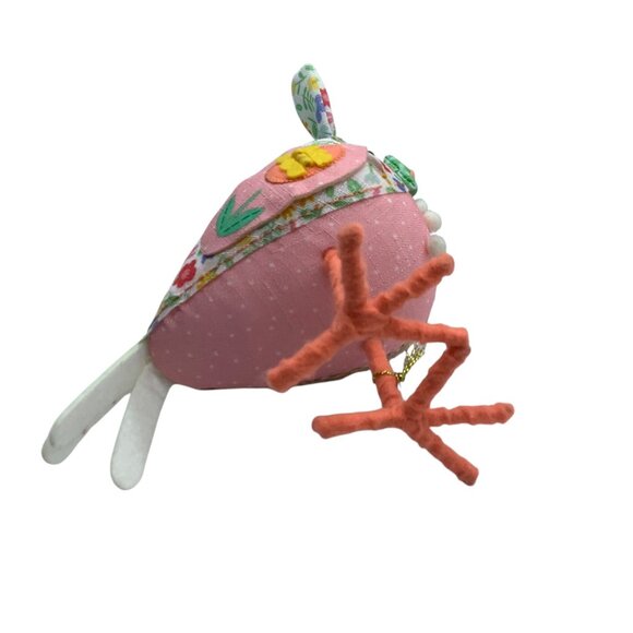 Target Spritz 2021 EASTER Featherly Friends PATCHES Fabric Bird Floral 7" - Picture 7 of 8